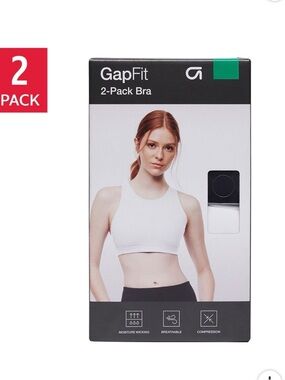 GapFit women’s sports bra. Pack of 2, Size XL